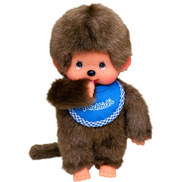 Monchhichi Gutt Blå Smekke (Bilde 1 av 2)