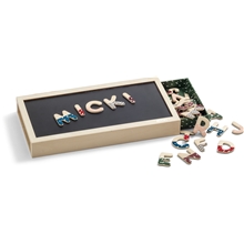 1 set - Micki Magnetbokstaver + Boks Senses