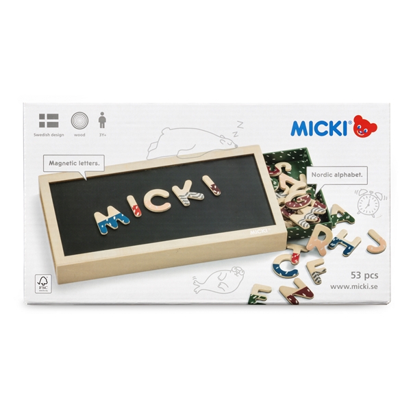 Micki Magnetbokstaver + Boks Senses (Bilde 6 av 6)