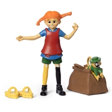 1 set - Pippi Langstrømpe Figursett