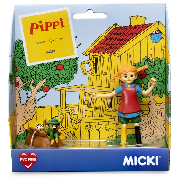 Pippi Langstrømpe Figursett (Bilde 5 av 5)