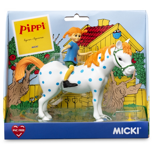 Pippi & Lille Gubben Figursett (Bilde 4 av 4)