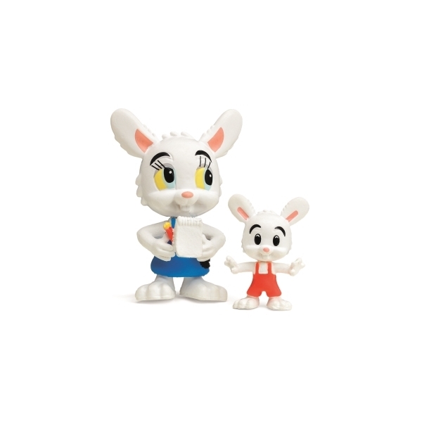 Bamse Nina Kanin & Minihopp Figursett