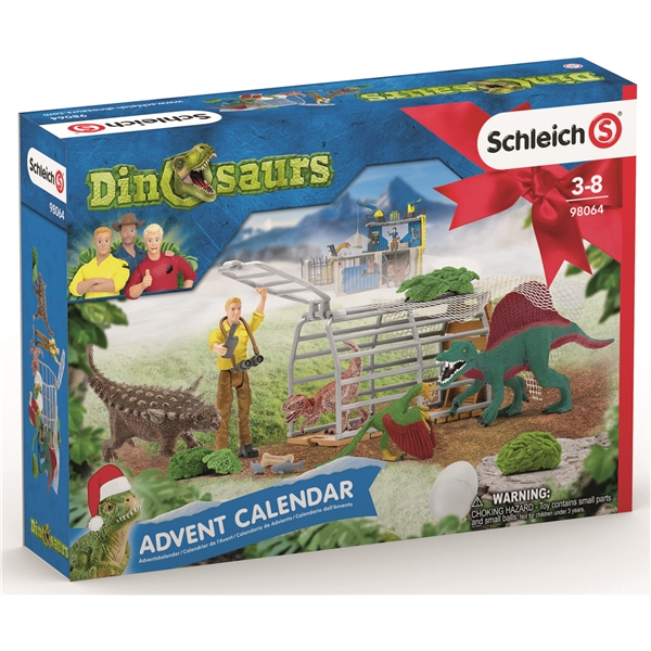 Schleich Dinosaurs Adventskalender 2020 (Bilde 1 av 3)