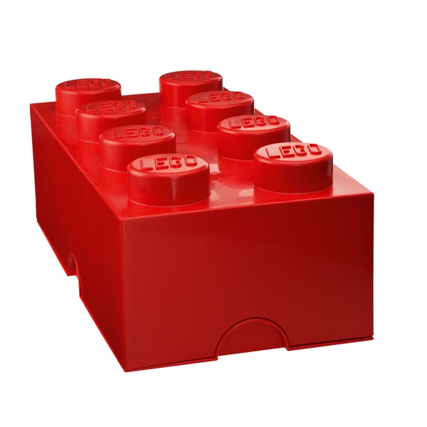 LEGO Oppbevaring 8 Rød