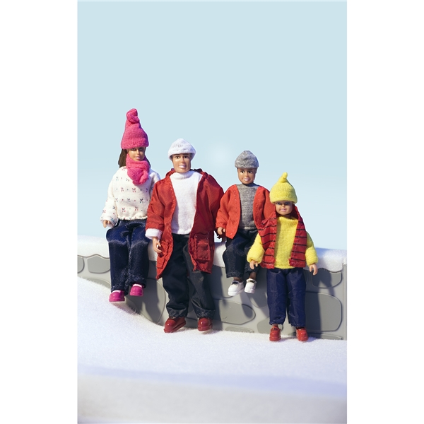Lundby Småland Dukkefamilie Vinter (Bilde 2 av 2)