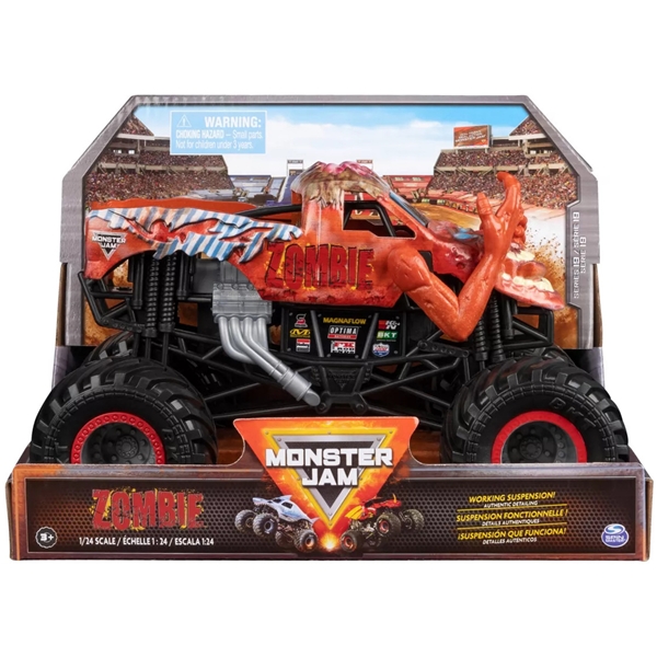 Monster Jam 1:24 Collector Trucks Zombie (Bilde 1 av 3)