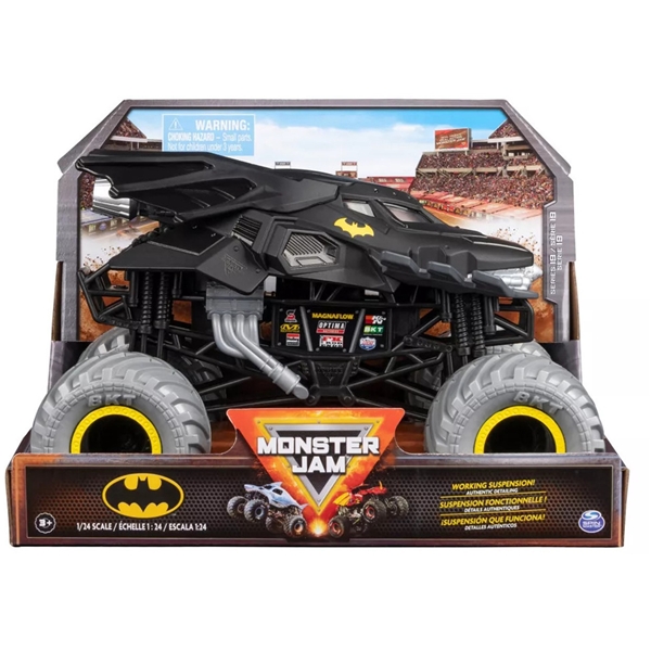 Monster Jam 1:24 Collector Trucks Batman (Bilde 1 av 3)