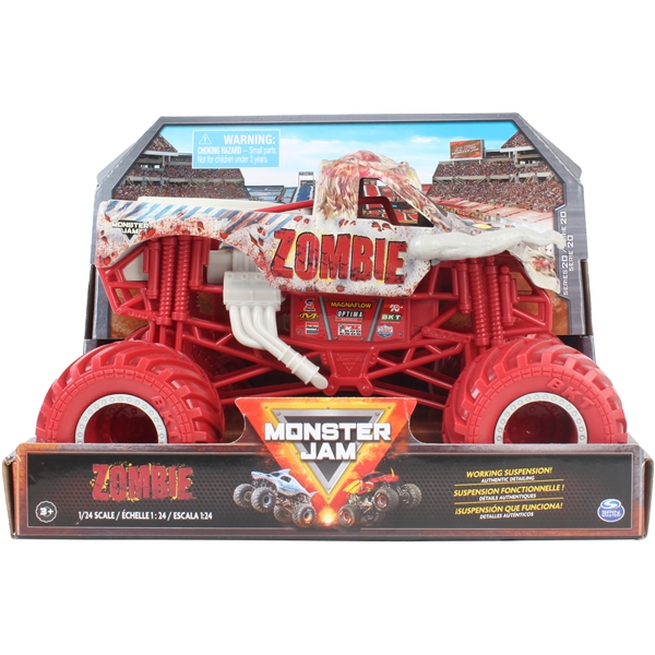 Monster Jam 1:24 Collector Truck Zombie Beige