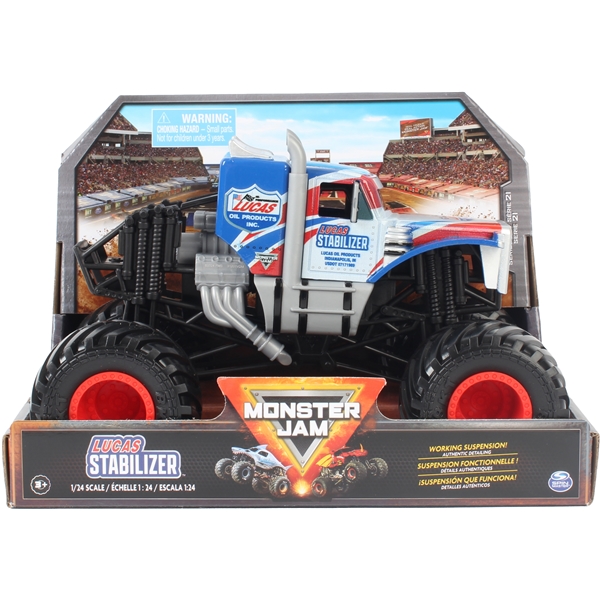 Monster Jam 1:24 Samlerbiler Lucas Stabilizer