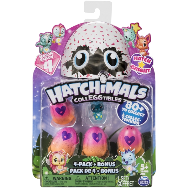 Hatchimals Colleggtibles 4-p Bonus S4 (Bilde 1 av 2)