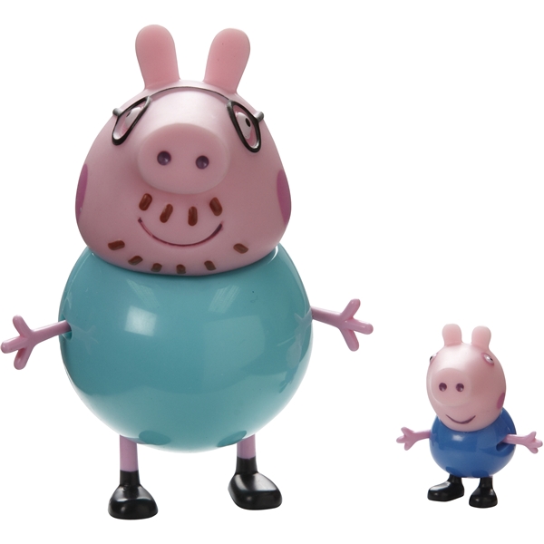 Peppa Pig Pappa og Georg (Bilde 1 av 2)