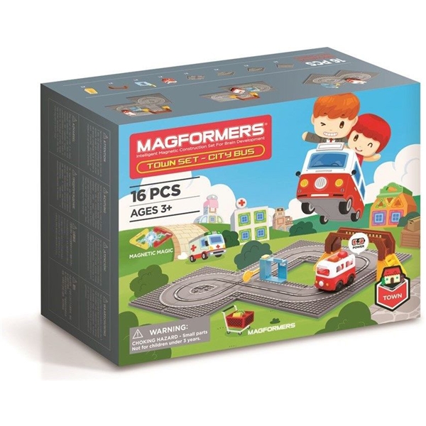 Magformers City Bus Set (Bilde 1 av 2)