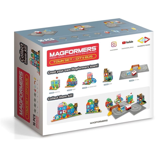 Magformers City Bus Set (Bilde 2 av 2)