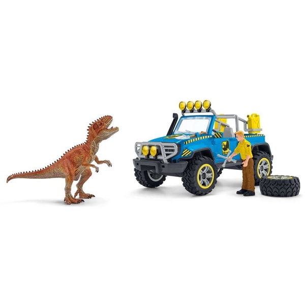 Schleich 41464 Off-road Bil med Dino (Bilde 4 av 5)