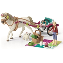 Schleich 42467 Liten Transport Store Hesteshowet