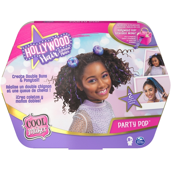 Cool Maker Hollywood Hair Styling Pack Party Pop (Bilde 1 av 2)