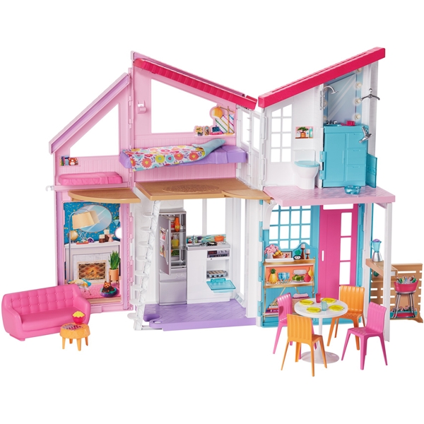 Barbie Malibu Hus Lekesett (Bilde 1 av 6)