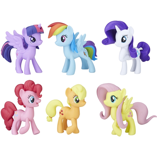 My Little Pony Meet The Mane 6 Ponies Collection (Bilde 1 av 2)