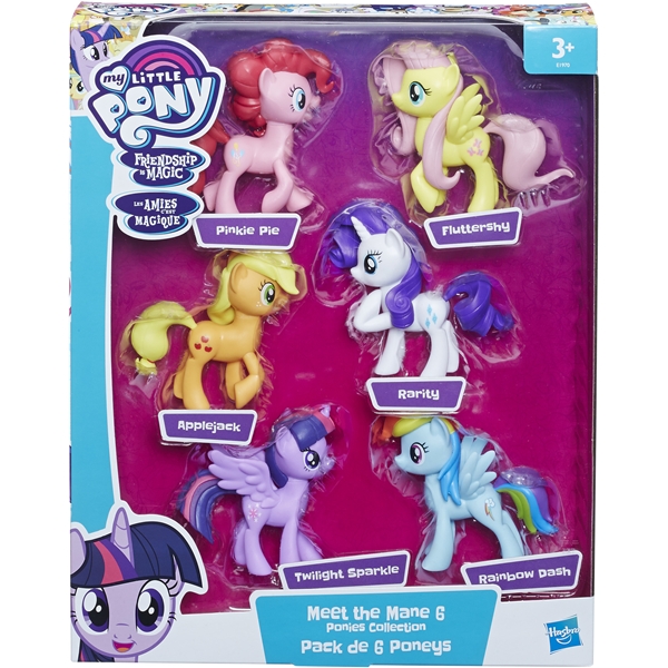 My Little Pony Meet The Mane 6 Ponies Collection (Bilde 2 av 2)