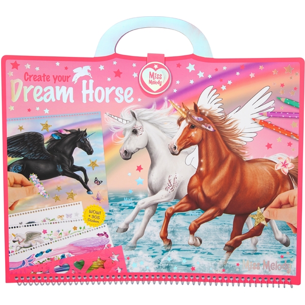Miss Melody Create your Dream Horse Tegnebok (Bilde 1 av 2)