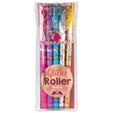 1 set - Miss Melody Glittergelepenner 5-pack