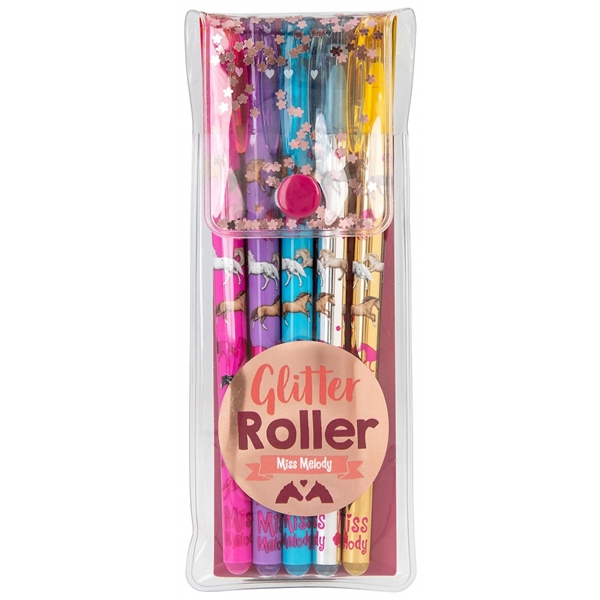 Miss Melody Glittergelepenner 5-pack (Bilde 1 av 3)