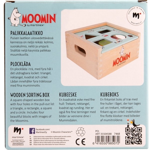 Moomin Pick Box Wood (Bilde 5 av 5)