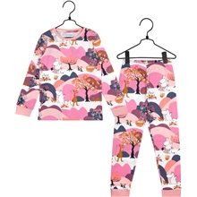 122-128 cl - Moomin Valley Pyjamas Rosa