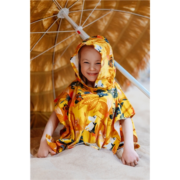 Moomin Tree Crown Badende Poncho Gul (Bilde 2 av 2)