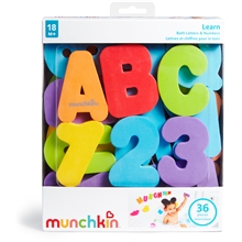 Munchkin Lær Bath bokstaver og tall