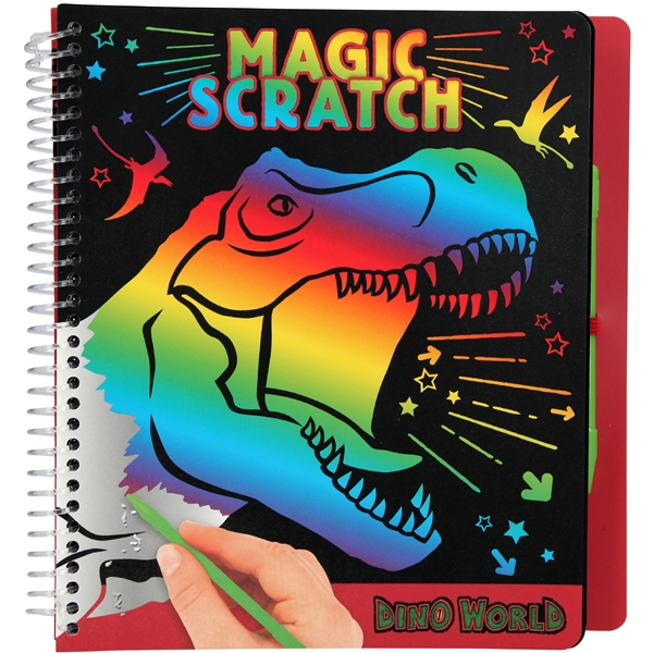 Dino World Magic Scratch Bok (Bilde 1 av 2)