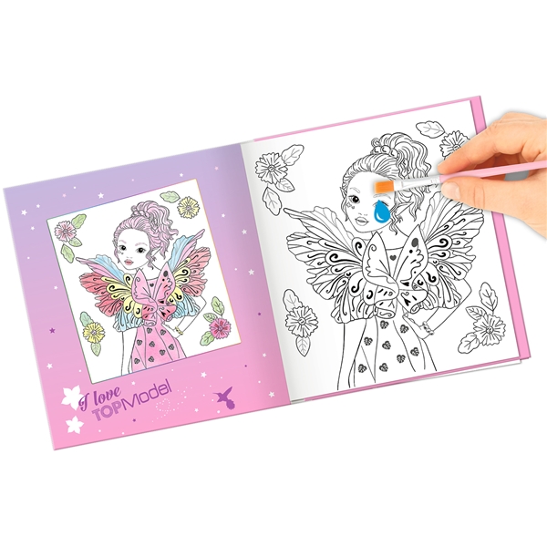 Fantasy Water Colour Bok Fairy (Bilde 3 av 4)