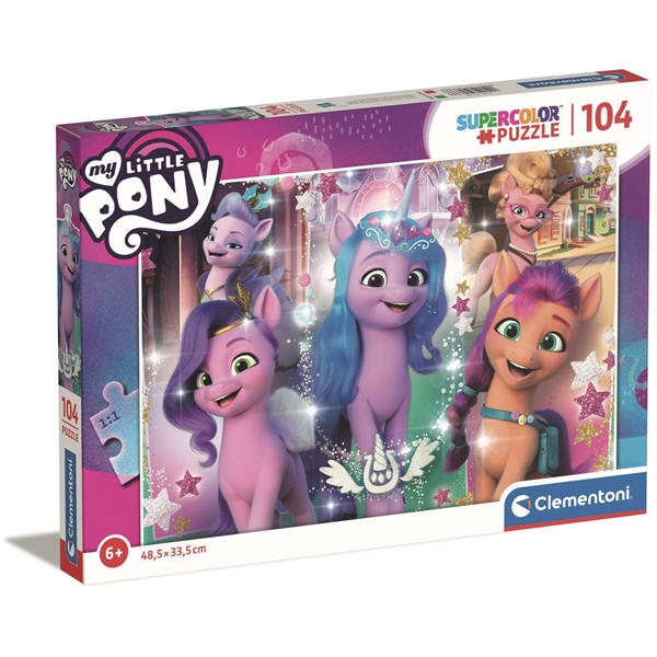 Puslespill 104 biter My Little Pony (Bilde 1 av 2)