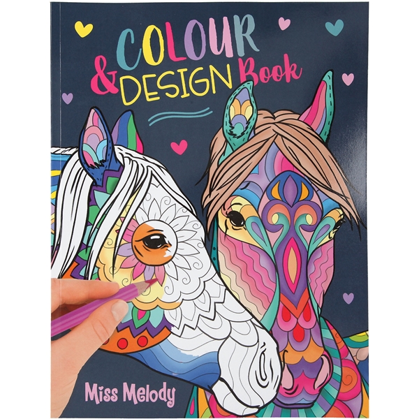 Miss Melody Color & Design Fargebok (Bilde 1 av 5)