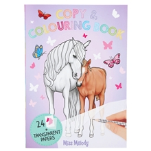 Miss Melody Color & Copy Coloring Book