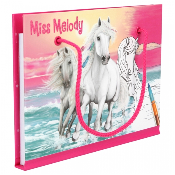 Miss Melody Fargebok med flerfarget blyant (Bilde 2 av 3)