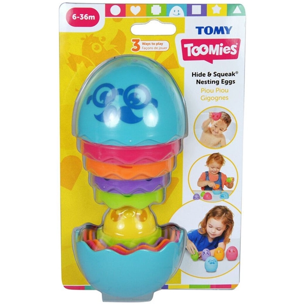 Toomies Hide & Squeak hekkende egg (Bilde 7 av 7)