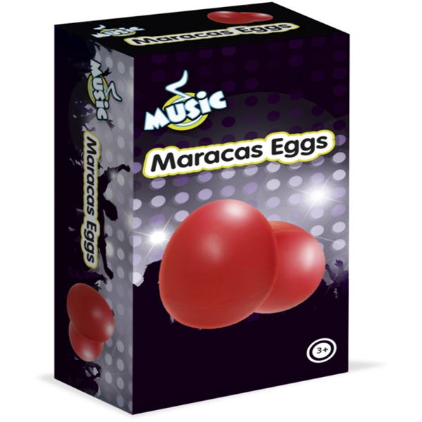 Musikk Maracas Egg 2-Pack (Bilde 2 av 2)