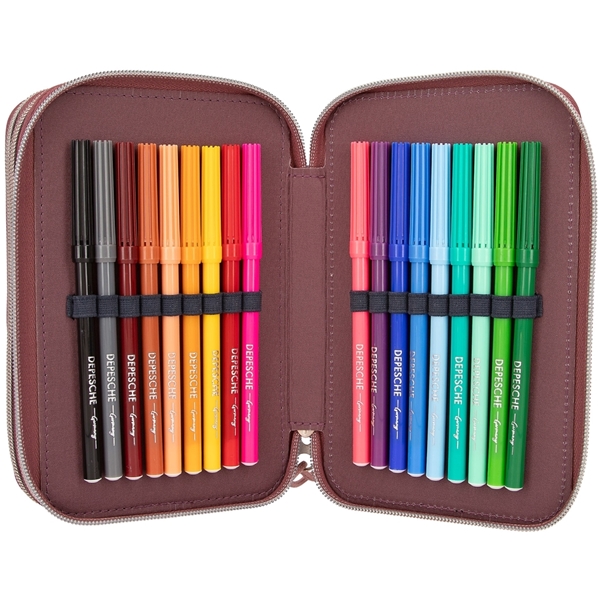 Miss Melody Triple Pen Case Night Horses (Bilde 5 av 7)