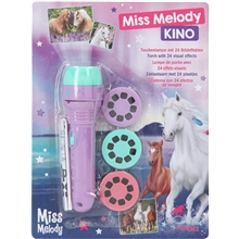 Miss Melody Lommelykt med Visuell Effekt
