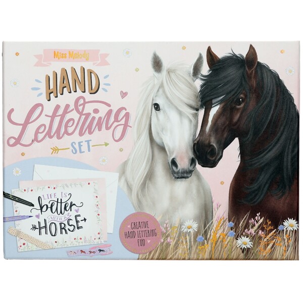 Miss Melody Handlettering Brevpapir i boks (Bilde 1 av 4)