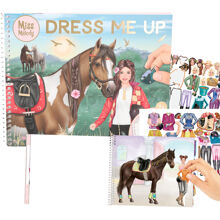 Miss Melody Dress Me Up Klistremerkebok, stor