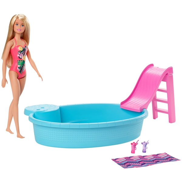 Barbie Dokke & Pool Lekesett (Bilde 1 av 3)