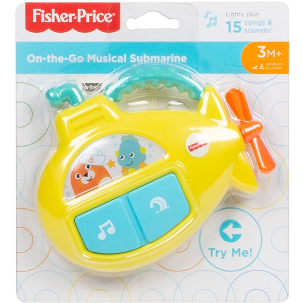 Fisher Price On-the-Go Musical Submarine (Bilde 2 av 3)