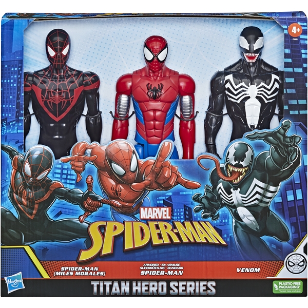 Spider-Man Titan Hero Collection 3-pack (Bilde 1 av 2)