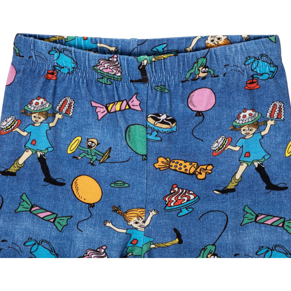 Fest Pippi Leggings Denim (Bilde 3 av 4)