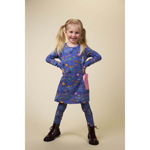 Fest Pippi Kjole Denim (Bilde 5 av 5)