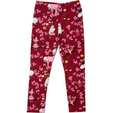 Mummitrollet Klatretre Leggings Burgunderrød 116 cl