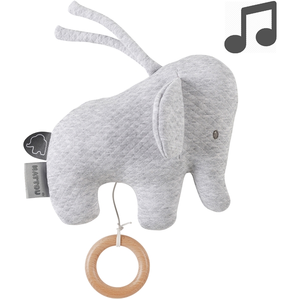 Musikkboks Mini Tembo Elefant Vattert